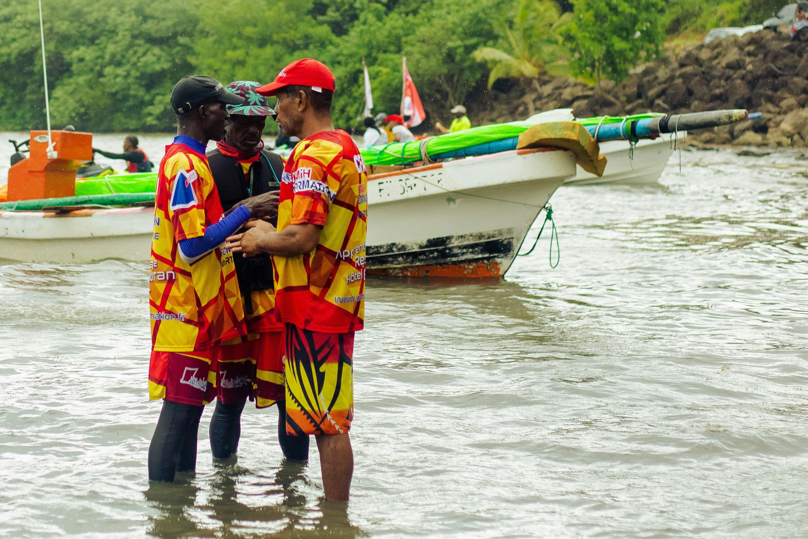 TAHO field team providing humanitarian aid